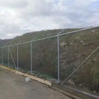 سیم خاردار کشی فنس کشی جوشکاری