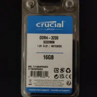 رم لپ تاپ Crucial 16GB DDR4 آکبند باز نشده
