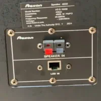 باند رکسون|سیستم صوتی خانگی|پاوه, |دیوار