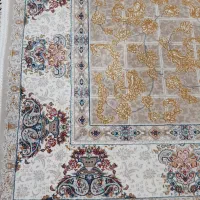 کناره فرش 1در1/5یا 3متری یک در یکونیم طوسی نقره ای|فرش|تهران, تهرانپارس غربی|دیوار