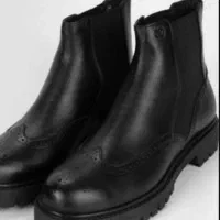 نیم بوت چرمی دانیلی رسمی ،فشن فقط یکبار پوشیده شده