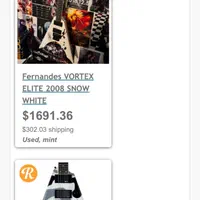 fernandes Vortex elite گیتار الکتریک|گیتار، بیس، امپلیفایر|تهران, شهران شمالی|دیوار