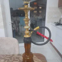 قلیان برنجی قدیمی کلکسیونی