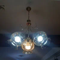 لوستر ۳ جباب آشپزخانه و اتاق|لوستر و چراغ آویز|سهند, |دیوار