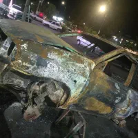 پراید سوخته تصادفی