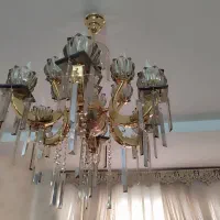 لوستر برنج 6شاخه دوبل سنگین