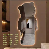 آینه دفرمه دکورال|آینه|مشهد, شاهد (شهرک غرب)|دیوار