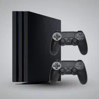 پلی‌استیشن۴ پرو با دو دسته (PS4 PRO)