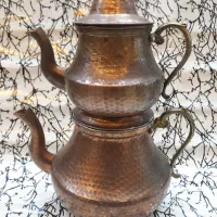 کتری قوری مسی