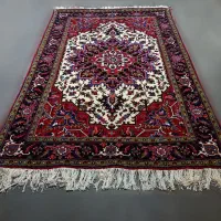 فرش دستبافت نقشه هریس جفت 6 متری (کد15843)