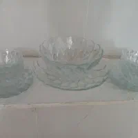 یک دست آجیل خوری بلور