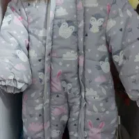 کاپشن یکسره جورابدار نوزادی