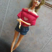 عروسک باربی نرم متحرک