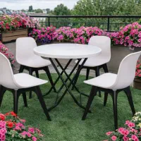 میز و صندلی ناهارخوری فایبرنشکن پلاستیکی راینRayn