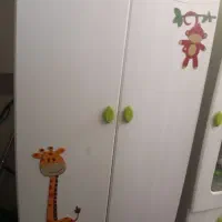 تخت خواب کمد کودک نوجوان|تخت و سرویس خواب|نجفآباد, قلعه سفید|دیوار