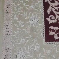 فرش گل برجسته ۱۲ متری در حد نو|فرش|حبیب آباد, |دیوار