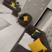 مبل چستر  هفت نفره و نهارخوری   شش نفره استیل|مبلمان خانگی و میز عسلی|کرج, شهرک طالقانی|دیوار