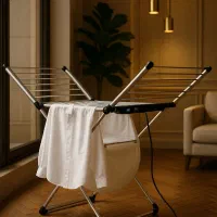 بند رخت و رخت آویز برقی آلومینیومی تاشو electric