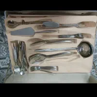 سرویس قاشق چنگال|ظروف سرو و پذیرایی|زرندیه, |دیوار