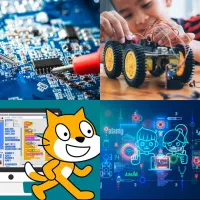 مربی پایتون اسکرچ الکترونیک رباتیک