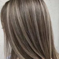 رنگ و لایت و کوتاهی مو وکاشت ناخن و میکاپ وشنیون