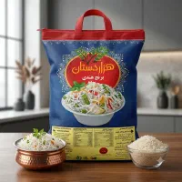فروش عمده برنج هندی ۱۱۲۱ هزاردستان کیسه آبی