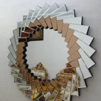 آینه دکوراتیو خورشیدی طرح مدرن و لوکس