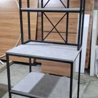 شلف اشپزخانه قفسه اشپزخانه فلزی چوبیکد۷۰۰۰ تولیدی