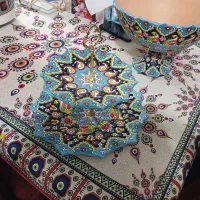 ظروف پذیرایی مینا کاری|ظروف سرو و پذیرایی|گرگان, |دیوار