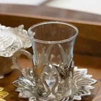 استکان با نعلبکی ترک بسیار زیبا