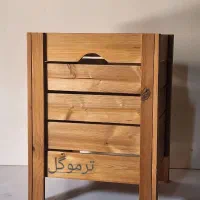 فلاورباکس گلدان چوبی ترموود|گل و گیاه طبیعی|تهران, زمزم|دیوار