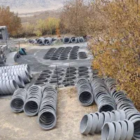 فروش قطعات سیمانی کول درتمام سایزها .لوله .تیرچه