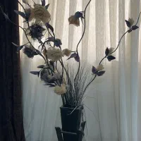 دسته گل ایستاده گل خشک