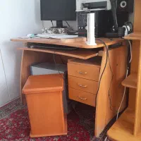 کتابخانه و میز تحریر برند بهکار چوب|میز تحریر و کامپیوتر|ری, شهید بهشتی|دیوار