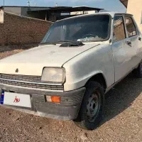 رنو پنج با مدارک و پلاک قدیم مدل ۱۳۶۶