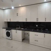 رنگ آمیزی کابینت MDF وکیوم هایگلاس و....