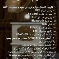 گرامافون دوازده کاره با گارانتی|سیستم صوتی خانگی|کرمان, |دیوار