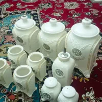 سرویس سرامیکی جای قند و چای
