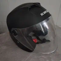 دو عدد کلاه کاسکت بدون فک و فک ثابت