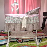 تخت گهواره چرخ دار خارجی برند سیمپلی سیتی