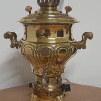 فروش سماورگازی ۸لیتری جنس برنج