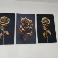 سه عدد تابلو سه تایی