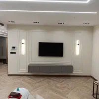 تی وی وال کابینت کمددیواری نقاشی بازسازی