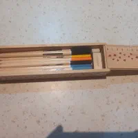 مدادرنگی ۲۴ رنگ جعبه چوبی به همراه پاکن و تراش