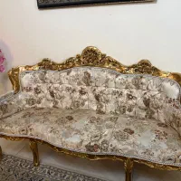 سرویس مبلمان استیل ۹نفره و میزناهارخوری ۱۰ نفره|مبلمان خانگی و میز عسلی|تهران, مینای جنوبی|دیوار