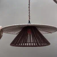 لوستر کنفی دست ساز دوطبقه