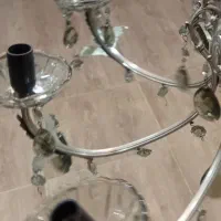 3 عدد لوستر سالم کریستال و ساده|لوستر و چراغ آویز|تویسرکان, |دیوار