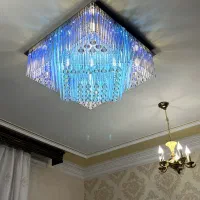 دو عدد لوستر زیبا  تکی هم فروخته میشود