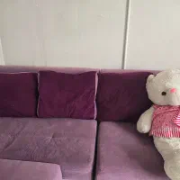 مبل ۱۱ نفره تمیز به همراه کاناپه
