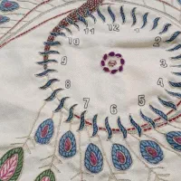 فروش ساعت پته طرح طاووس